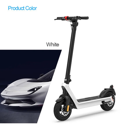 HX X9 plus Folding Electric Scooter 500W 36V15.6Ah 10-inch Tire Lightweight E-Scooter Adult Urban Commuting EScooter