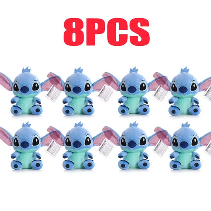 20cm Original Plush Stitch Baby Movie Cartoon Model Doll Children Action Figures Stuffed Toys Pendant Gifts.