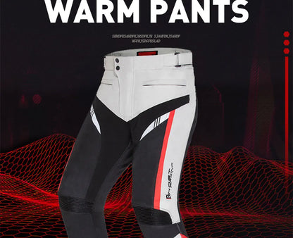 Waterproof Motorcycle Jacket Pant Suit Cold-proof Motorbike Jacket Men Motocross Riding Clothing CE Protective Gear Size M-5XL