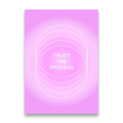 Pink Gradient Aura Spiritual Affirmation Wall Art Canvas Painting Nordic Posters And Prints Wall Pictures For Living Room Decor.