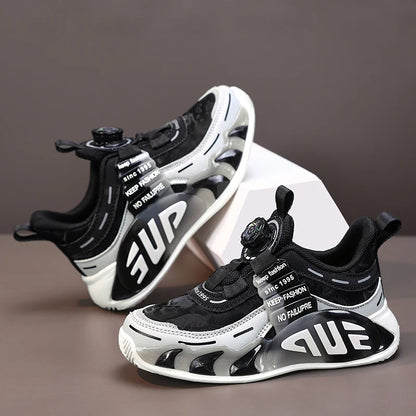 Autumn New Design Children Sneaker Boy Sports Shoes Fashion 4 To 12 Years Kids School Tennis Shoes Boy Casual Sneaker.