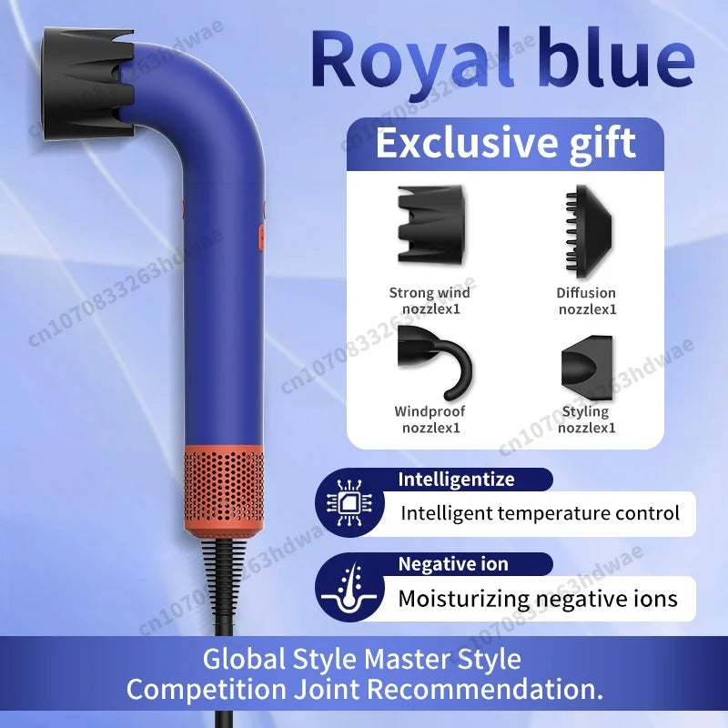 220V High-speed Professional Leafless Hair Dryer Negative Ion Scalp Care High Power Top Household Blower Salon Hairstyle Machine