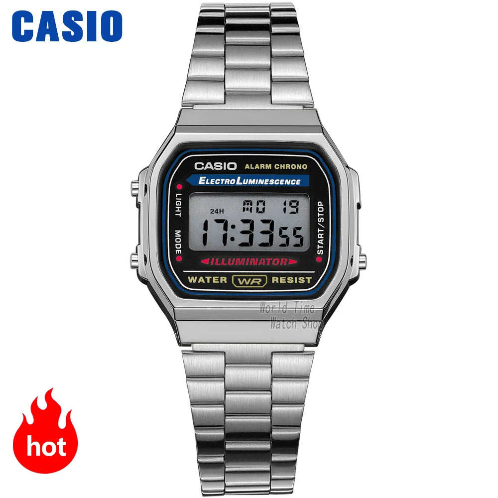 Casio watch silver watch men set brand luxury LED digital Waterproof Quartz men watch Sport military Wrist Watch relogio masculi.