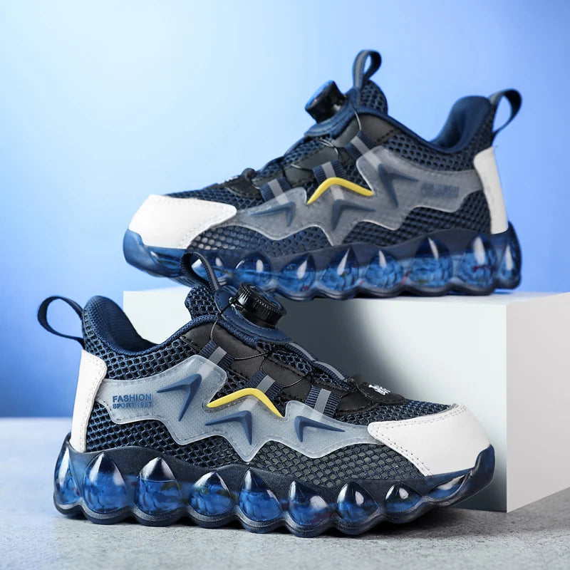 Luxury Boys Sneakers Children Casual Shoes 2023 Fashion Kids Sneakers Athletic Sports Tennis Shoes for Boys 7 To 12 Years.