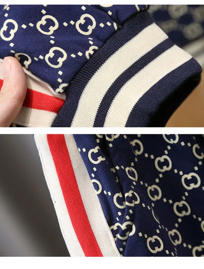 Spring Autumn Boys Clothing Sets Kids Fashion Cotton Coats+Pants 2pcs Tracksuits For Baby Children Sports Suits Toddler 2-12T.