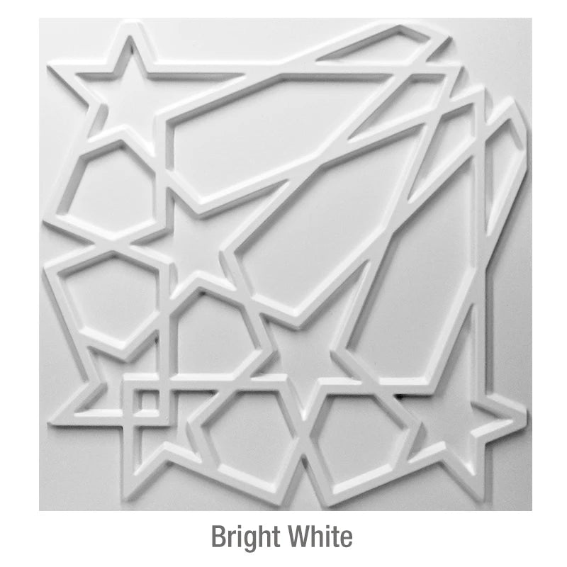 12 Pcs Decorative 3D Wall Panel Diamond Design Matt White Wallpaper Mural Tile-Panel-Mold 3D wall sticker bathroom kitchen 30cm