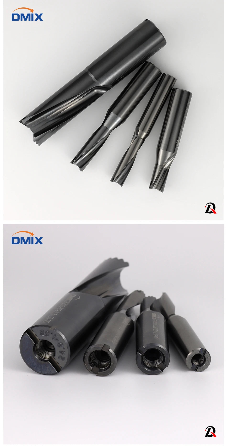 DMIX Crown Hochgeschwindigkeits-Bit 10–25,8 mm, 1,5–5D, gewalttätige Lochbearbeitung, Wende-Innenkühlung, Säbelzahnbohrer, Ersatz-U-Bohrer