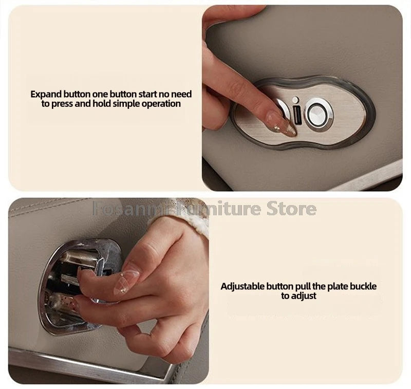 Ergonomischer Büro-Elektrostuhl, verstellbare Rücklehne und Höhe, Leder-Computerstuhl, Gamer Home, bequeme drehbare Schreibtischstühle