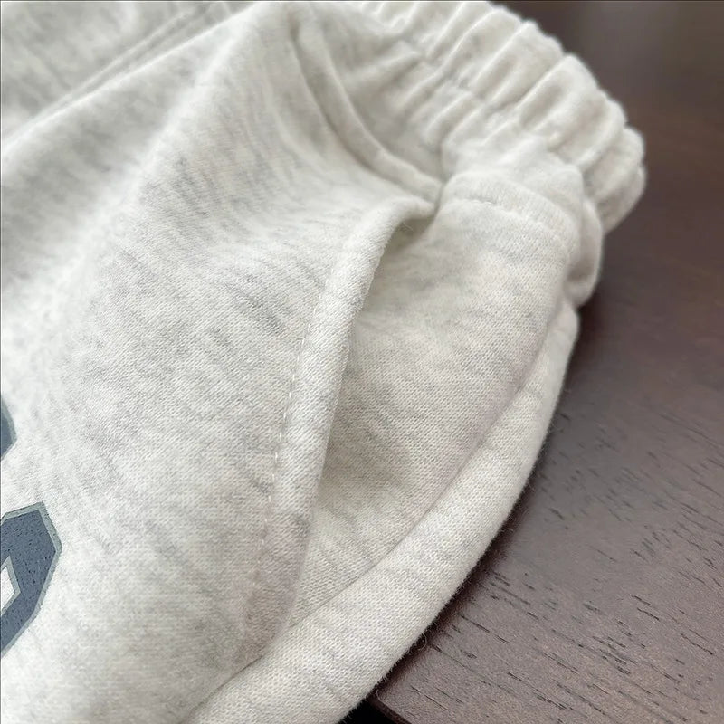 Baby Boy Sets Children's Clothes Suit Autumn Long-Sleeved Sweater Sweatpants 2Pcs New Kids Collar Half-Zip Fashion Outfits.