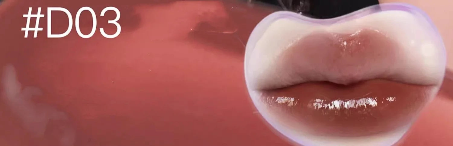 Uhue Lip Gloss Moisturizing Hydrating Glass Lip Glaze Crystal Fruit Nourishing Lipstick for Women Lipstick Makeup Cosmetics.