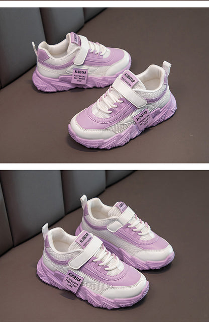 Kids Sports Shoes Children Casual Running Shoes for Boys Girls Air Mesh Breathable Fashion Sneakers Spring Summer Anti-skid Soft.