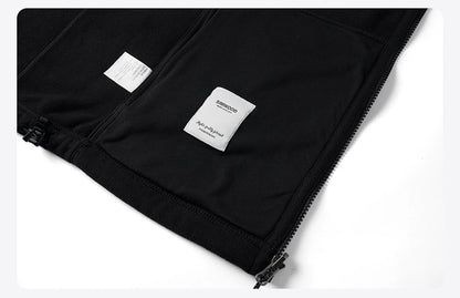 SIMWOOD 2025 Autumn Winter Men's Anti Static Polar Fleece Jacket 300gsm Anti-Electricity Coat Regular Fit Warm Fleece for Daily