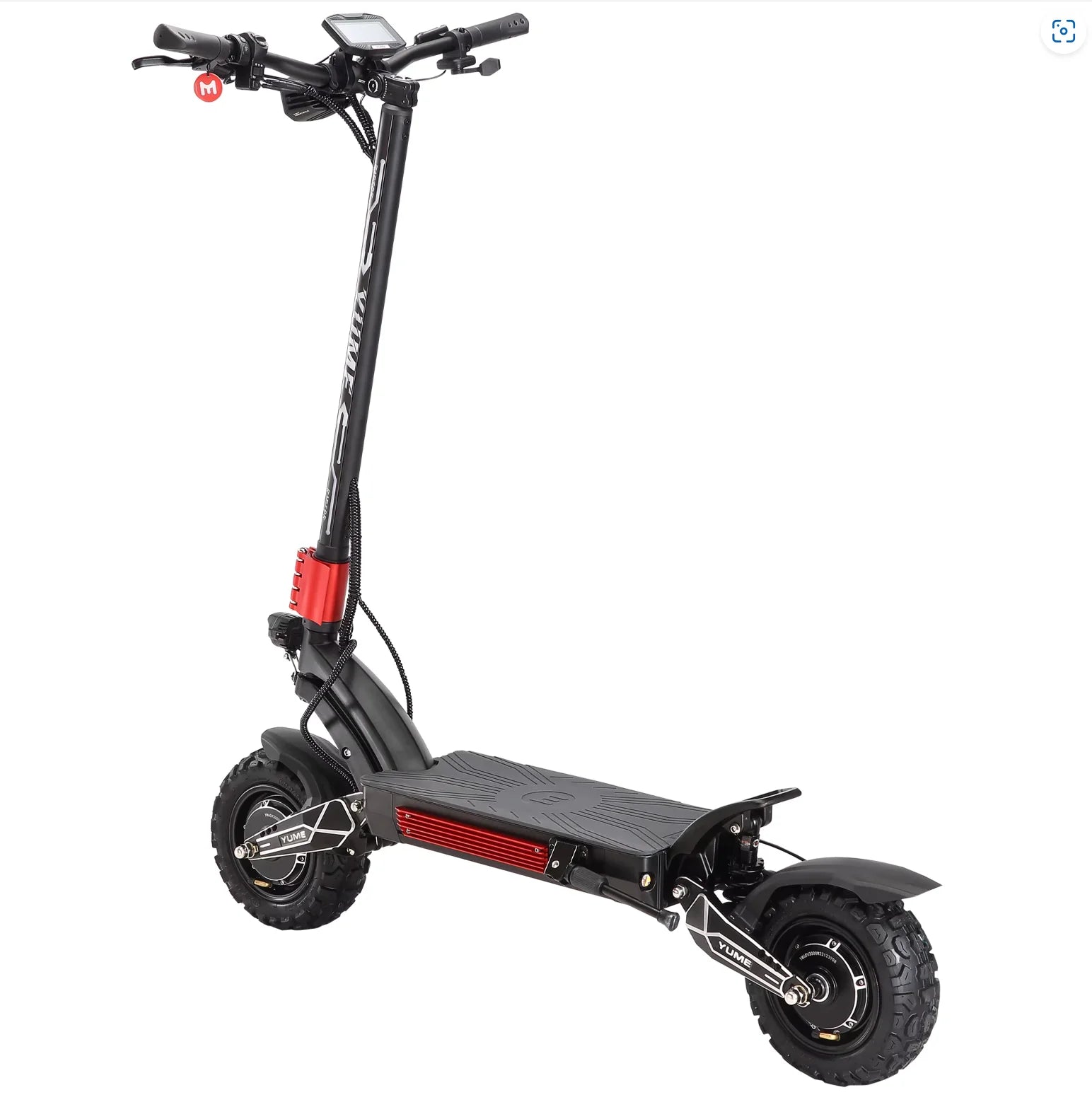 EU YUME Raptor Electric Scooter 6000W 60V-30AH  Dual Motor Adult Foldable E-Scooter.