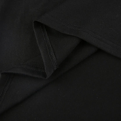 Indie Grafikdruck Kurzarm T-Shirt Damen 2000er Jahre Ästhetisches Mall Goth E-Girl Gothic T-Shirt Retro Y2K Grunge Skull Wing Crop Tops