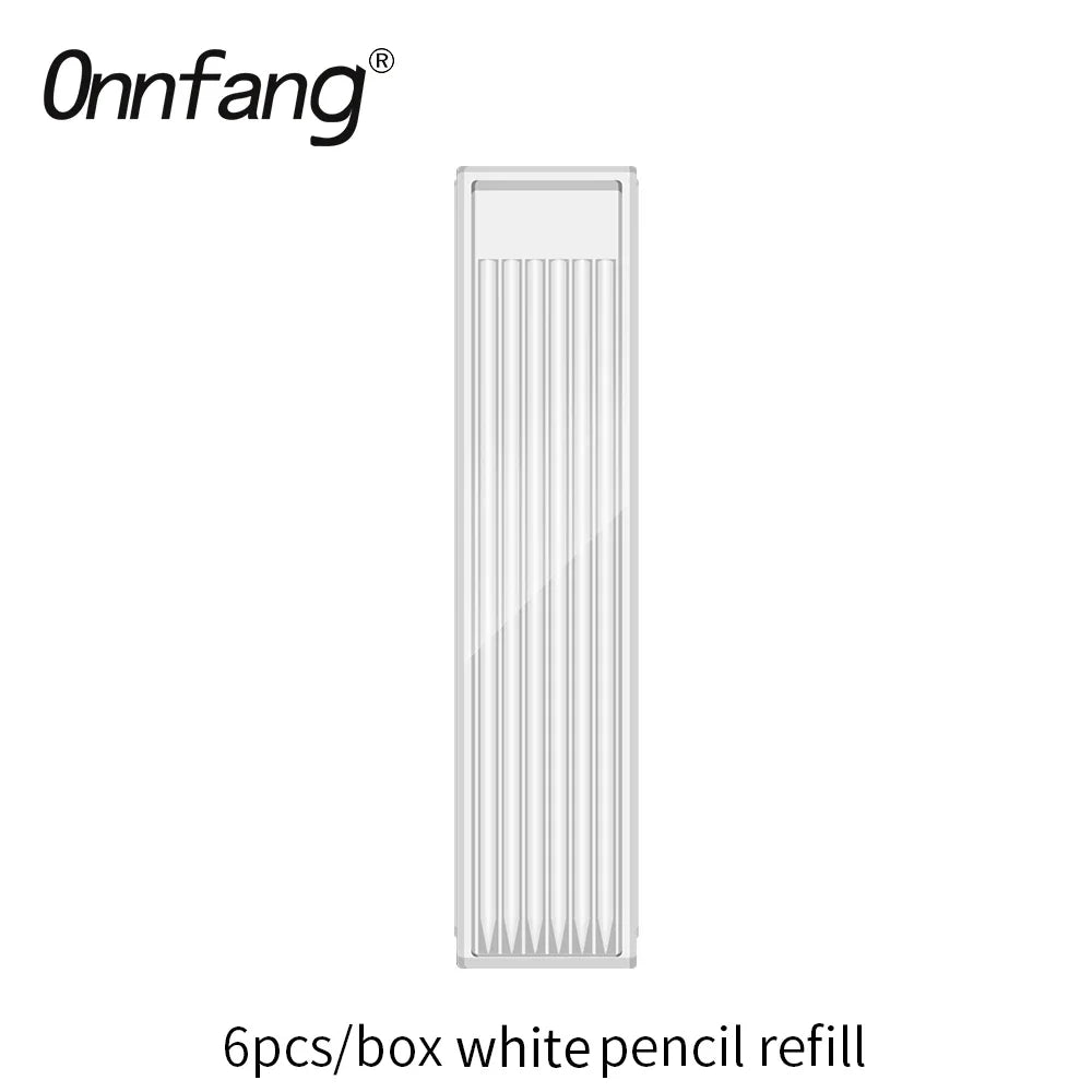 2,8 mm solider Zimmermanns-Druckbleistift mit Spitzer für Holzbearbeitungsbau, langer Kopf, Zimmermannsbleistift, Schreibwarenbedarf