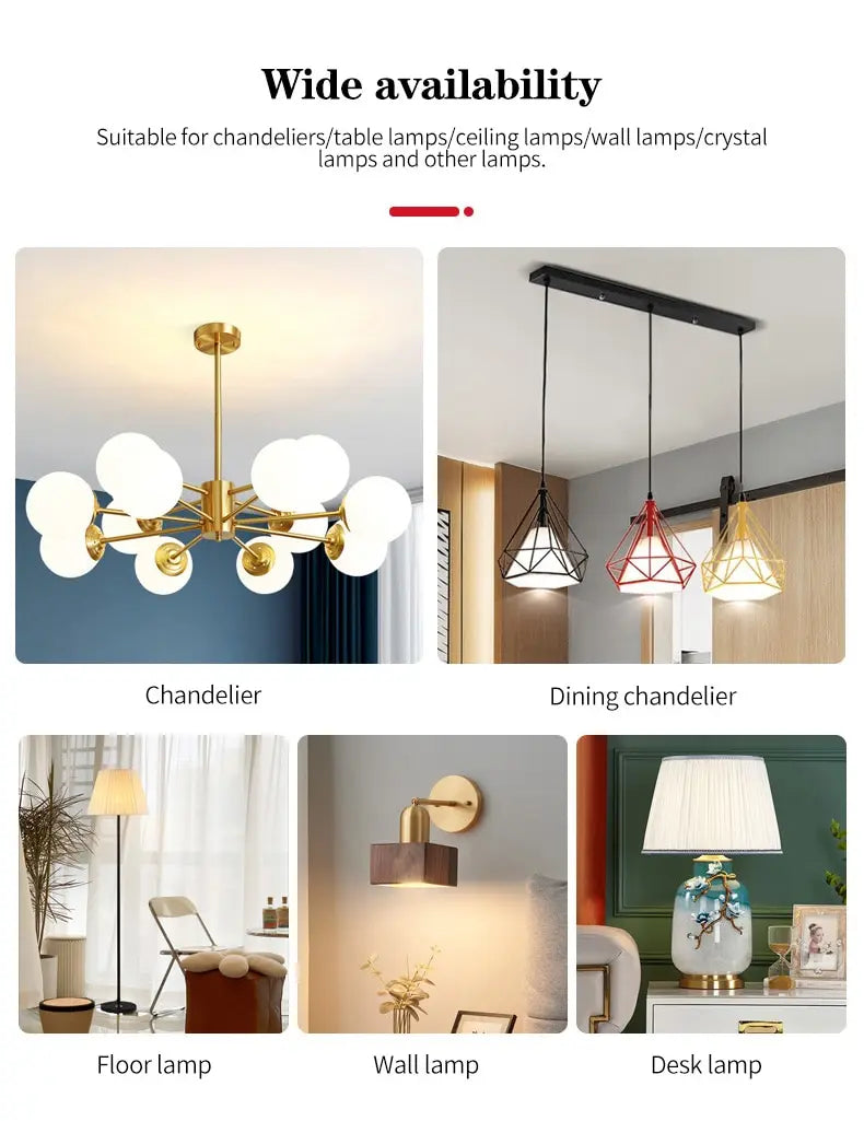 10PCS Corn Bulb Tube AC85-265V E27 E14 Screw 3/6/9/12/15W Easy To Assemble And Disassemble Suitable For Room Lighting.