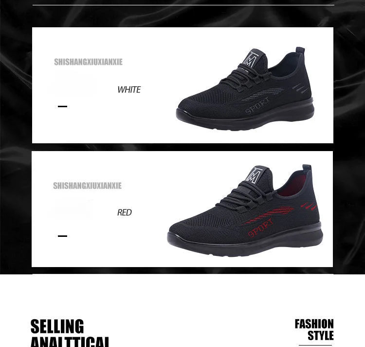 Men's Casual Shoes Breathable Sneakers Summer Men's Shoes Lightweight Flat Shoes Men’s shoes.