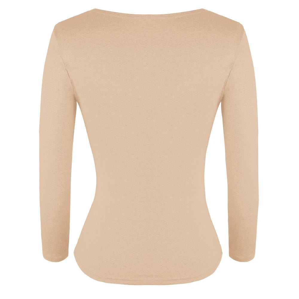 Thermal Underwear Women Autumn Winter Under Layer Clothes New Warm Pajamas Sets for Female 2 Pieces Long John Top Legging