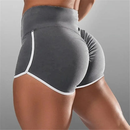 Women Summer Shorts for Sports Fitness Gym Skinny Slim Shorts Causal Yoga Shorts Low Waist Stretchy Short Pants Gym Clothing.