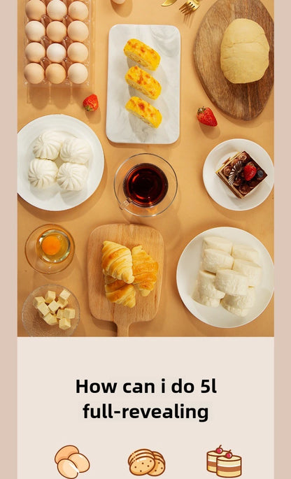 220V Household Electric Dough Mixer Automatic Home Mixer Egg Beater, Kneading Machine, Blender Kitchen Stand Mixer.