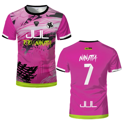 90 Minutes Series MM9 JUL Football Shirt Men's Summer Outdoor Sports Quick-drying Jersey Oversized Fitness Training T-shirt.