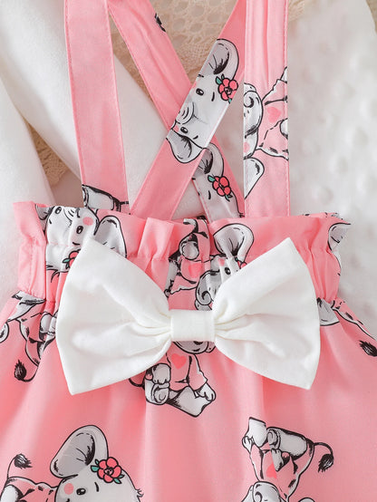 Infant Autumn English-Style Suit with Vest and Long Sleeve Three-Piece Set for 1-Year-Old Boy’s Formal Wear.