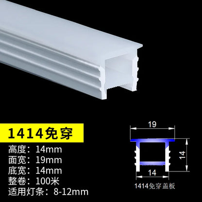 Flexible Embedded LED Neon Tube Silica Gel Covering Silicone Diffuse Channel DIY Outdoor Waterproof Strip Light WS2812B WS281