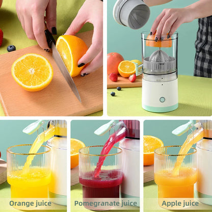 Portable Electric Juicer USB Charging Orange Lemon Fruit Blender Mini Household Juice Squeezer Mixer Citrus Juicer for Travel.