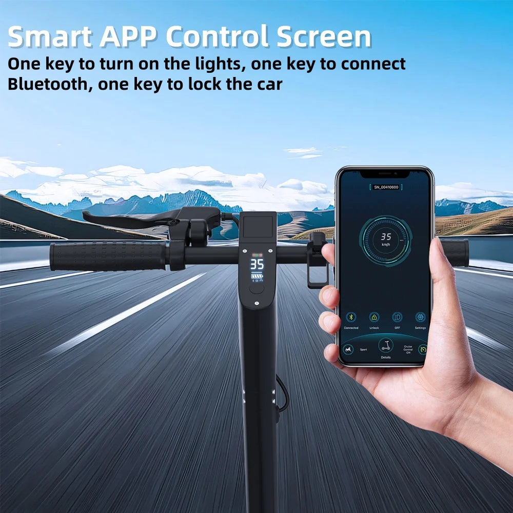 JUICEASE Adult Electric Scooter 31/35km/h 500W/1000W 35KM/50KM Long Range 8.5/10Inch Tyre 10.5/14.5Ah Large Battery Kick Scooter.