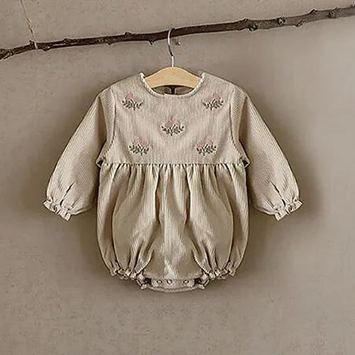 Infant Baby Mädchen Jungen Overall Einem stück Outfit Waffel Baumwolle Langarm Kleinkind Baby-spielanzug Frühling Herbst Baby Kleidung