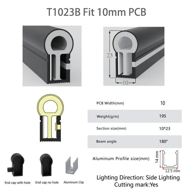 LED Silicone Tube Flexible Neon Soft Lights For SK6812 WS2812B WS2811 DIY Christmas Holiday Decoration Strip Light Tape Rope