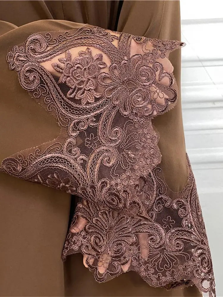 Ramadan Coffee Abaya Damen Dubai Islam Prayer Clothes Women Muslim Modest Dresses Kebaya Kaftan Robe Vestidos Musulmanes Femme.