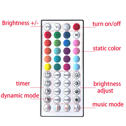 LED-Streifenlichter, 10 m, 20 m, 30 m, Musik-Synchronisierung, RGB-LED-Streifen, Klebeband, Lichter für Zimmer, Zuhause, Party, Dekoration, TV-Hintergrundbeleuchtung, flexibles Band.