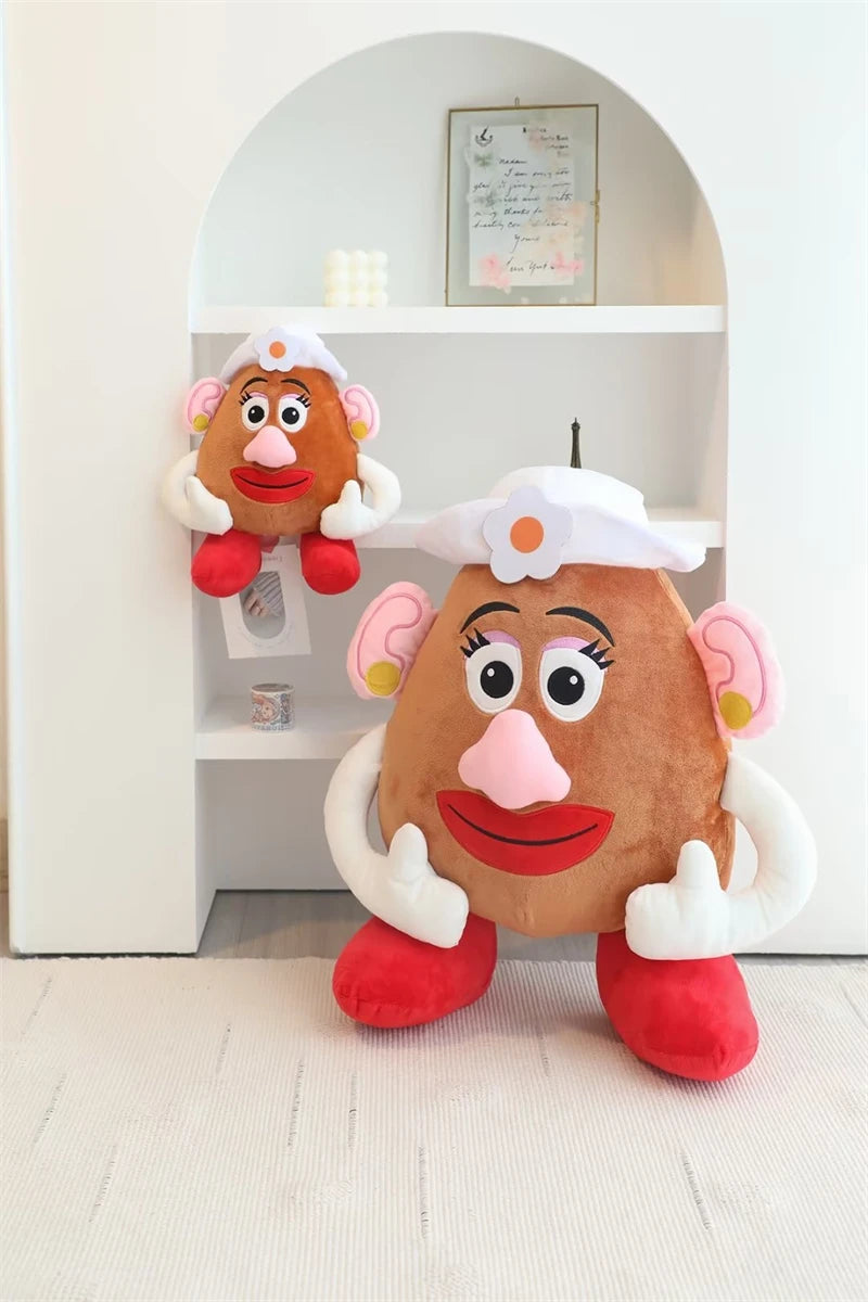 Cute Mr And Mrs Potato Head Plush Toy Lovely Stuffed Toy Story Anime Plushies Sleeping Doll Pillow Blanket Nap Xmas Gifts Girl.