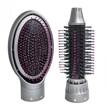 One Step Hair Blower Brush 360 Rotating Power Cable Hot Air Paddle Styling Brush Negative Ion Generator Curling Combair Straigh.