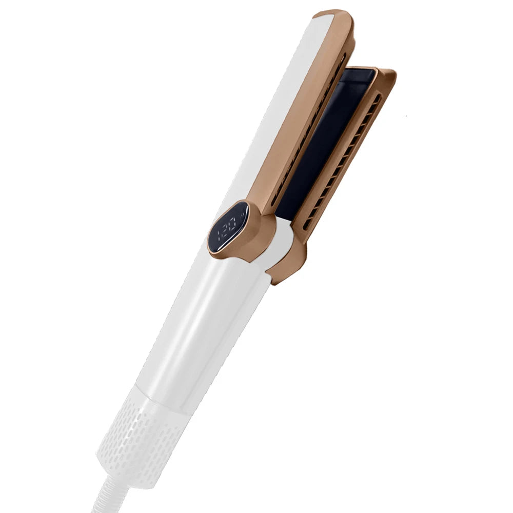 2 in 1 Hair Straightener Hair Dryer Dry Air Negative Ion Wet & Dry Straightener Air Wrapped Negative Ion Portable straightener