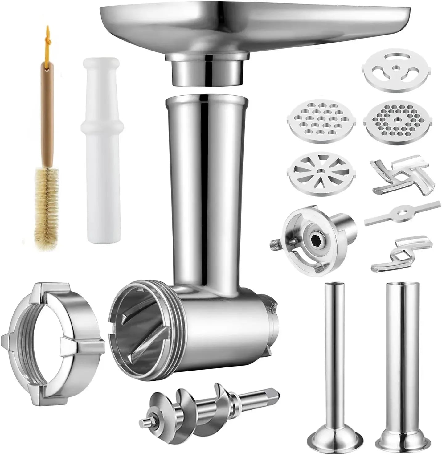 CAYOMEN Chef Accessories Kenwood MAX980ME Sheeter Set Spaghetti Cutter and Fettuccine Cutter Accessories for Planetary KENWOOD.