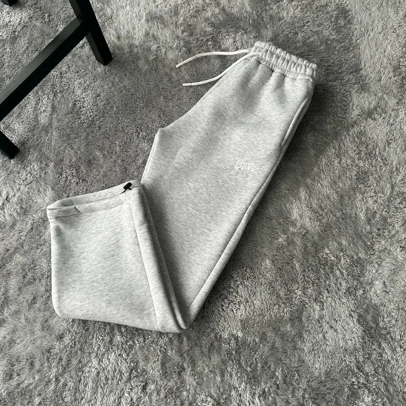 Autumn and Winter Street Casual Loose High-waisted Sweatpants Men Y2k Harajuku Hip-hop Fashion Versatile Oversized Trouser Women.