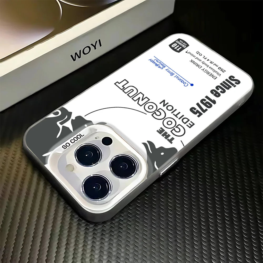 Fashion Red Phone Case For ins B-Bulles Phone Case For iPhone 16e 16 15 14 13 12 11 mini Pro Max X XR XSMAX Plus Anti Back Cover.