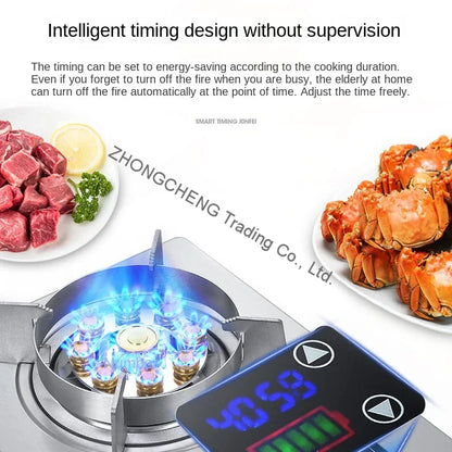 7kw Gas Cooktop Single Stove Household Liquefaction Gas Stove Single Coal Desktop Embedded Single Gas Stove 4.5 KW/5.2kw/.
