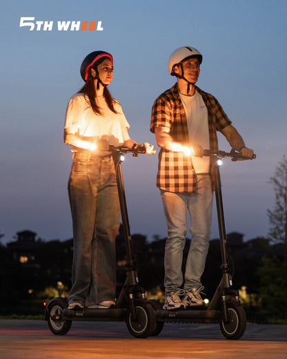 5TH WHEEL ES14 ABE Adult E-Scooter 400W Motor 48V 7.5AH  City Electric Scooter 10" Solid Tires Foldable Electric Scooter.