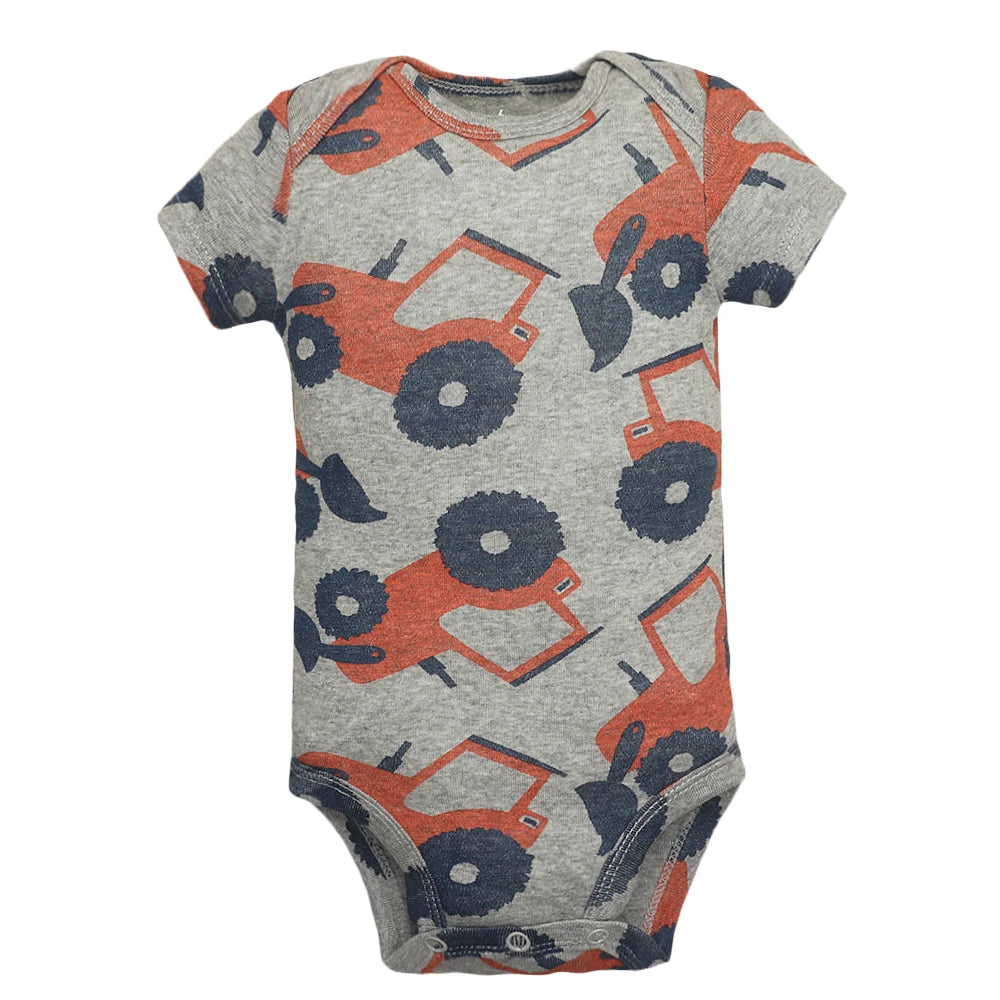 5 stück Unisex Baby Bodys Mode Körper Anzüge Kurzarm Neugeborenen Overall Cartoon Baby Junge Mädchen Kleidung Set Sommer.