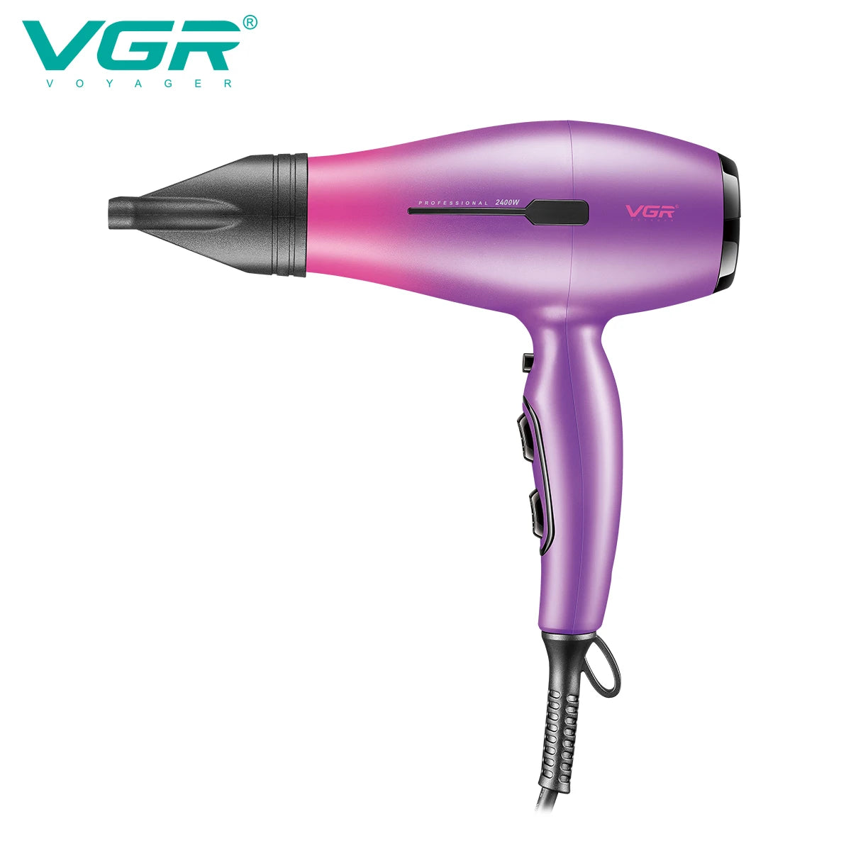 VGR2000-2400W ultra large wind power hair dryer, quick drying hair styling hair dryer, dormitory home gradient hair dryer V-461