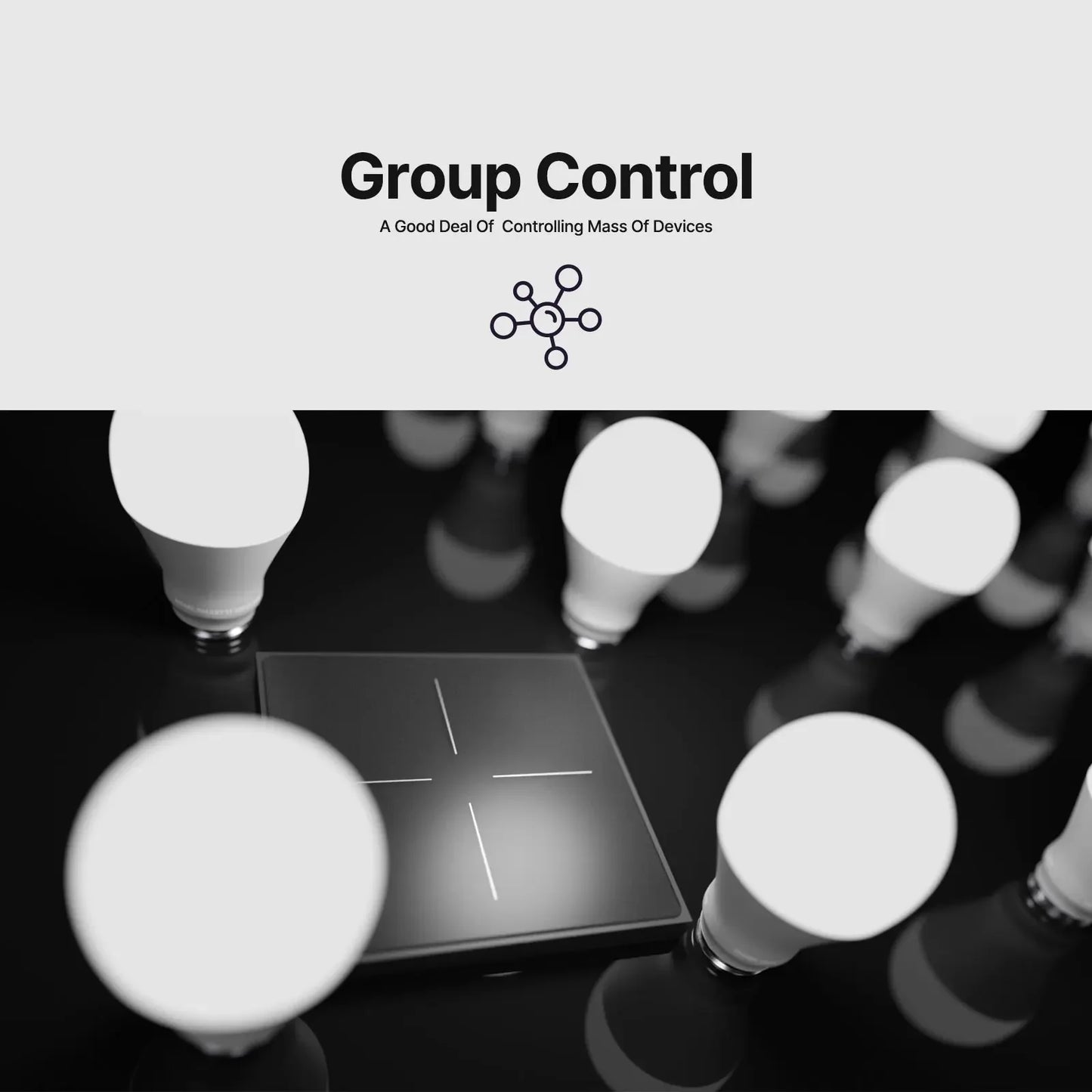 MOES Tuya ZigBee Star Feather Series Smart Touch Switch mit neutraler Lichtszene 2in1 APP-Fernbedienung mit Alexa Google Home