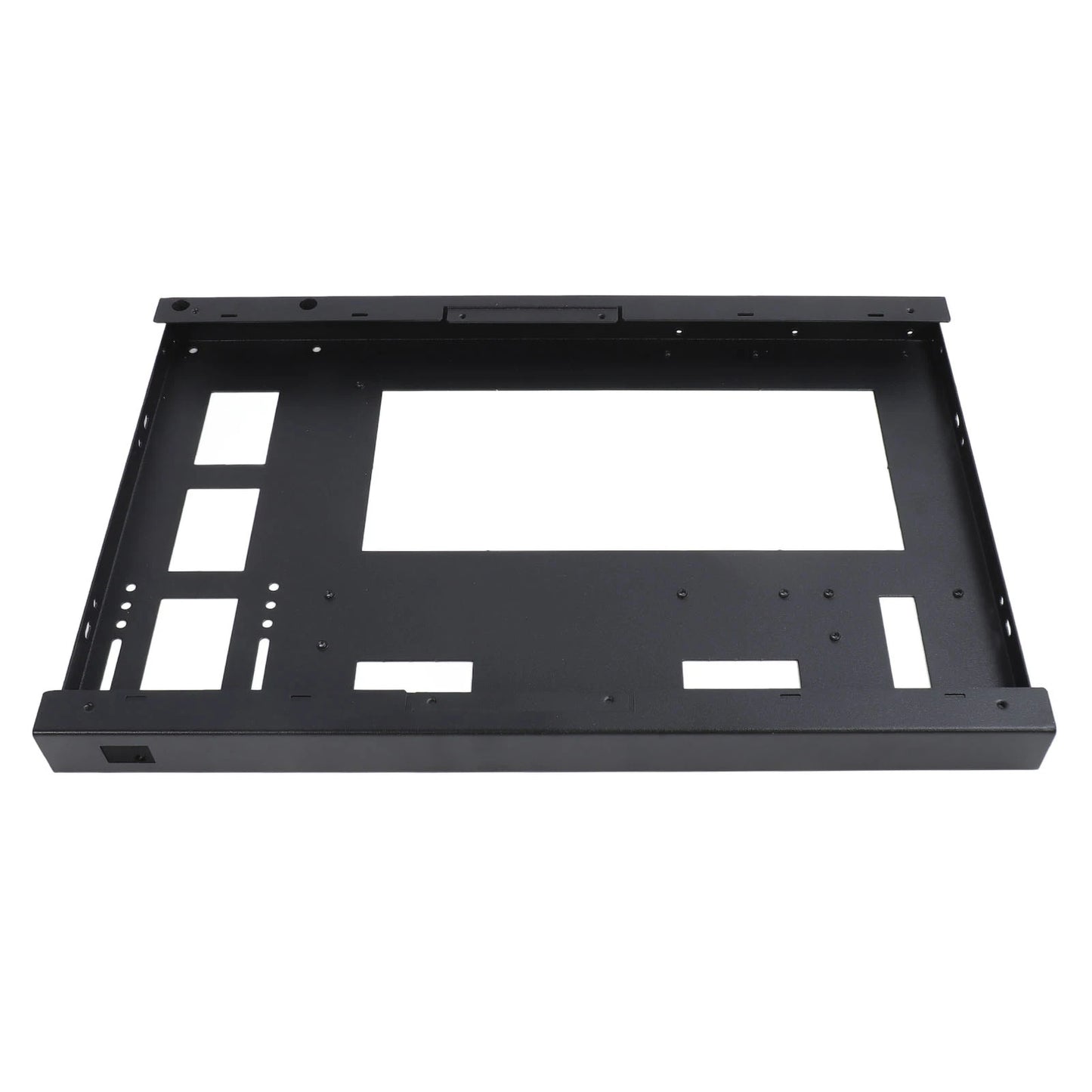 Computer Open Case Bracket Powerful Cooling Heat Dissipation Steel Plate DIY Computer Motherboard Case Rack for ATX M ATX ITX.