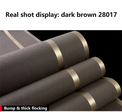 Hirschleder Samt Tapete Nordic Geometrische Muster Streifen Moderne Einfache Wohnzimmer TV Hintergrund Wohnkultur Vlies Wand Papier