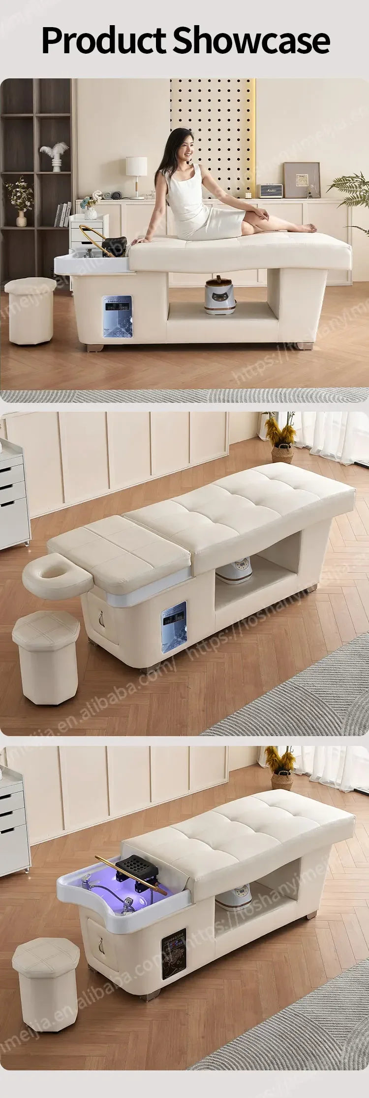 XinSheng Shampoo-Bett, Friseursalon, Betten, Kopf, SPA, Begasungsmaschine, Massagetisch, Freizeit- und Gesundheitsgeschäft, kommerzielle Möbel