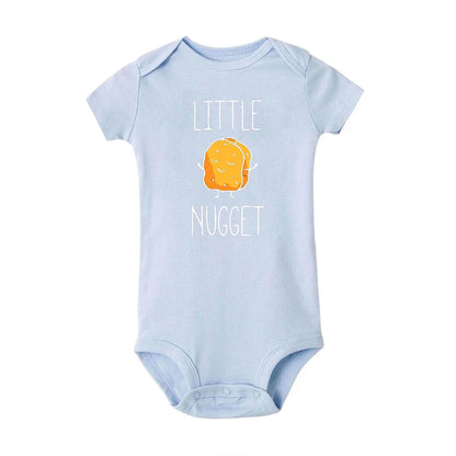 Little Nugget Baby Ankündigung Neugeborene Baby Bodys Sommer Jungen Mädchen Strampler Körper Schwangerschaft Offenbaren Kleidung Säugling Dusche Geschenk.