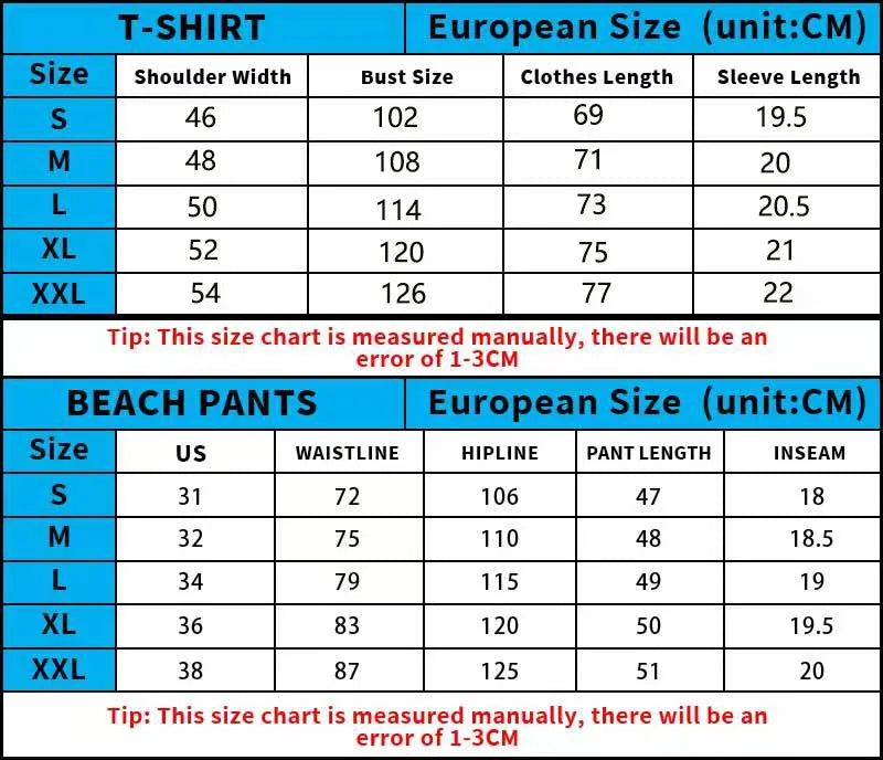 Men's Casual LA Patterned Suit, Soft and Breathable Summer Suit, Drawstring Shorts, Casual Summer Wear, Comfortable Fit.