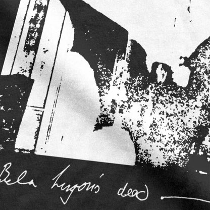 Bauhaus Bat Wings Bela Lugosis Dead T Shirt Men Cotton Amazing T-Shirt Crew Neck Tee Shirt Short Sleeve Tops Adult.